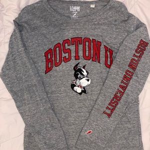 Boston University ladies long sleeved shirt